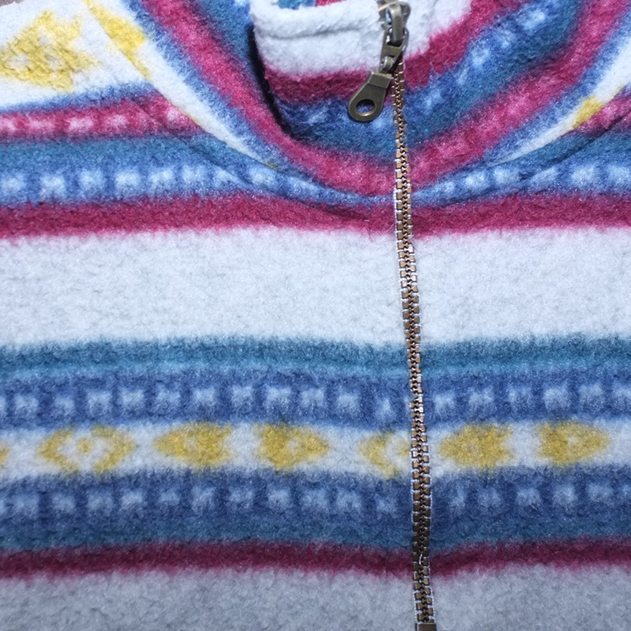 Vintage Half Zip Fleece Large - Double Double Vintage