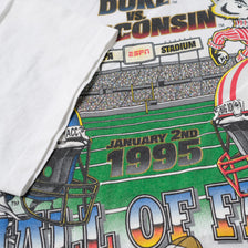Vintage 1995 Hall Of Fame Bowl T-Shirt Large / XLarge