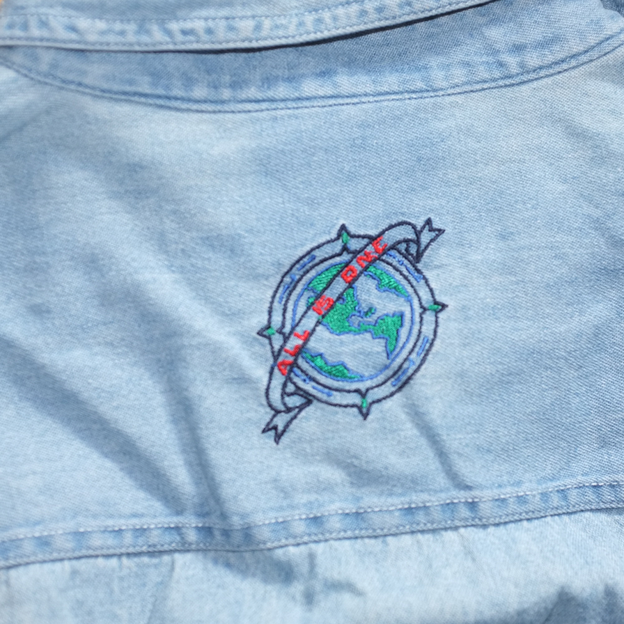 Vintage Hard Rock Cafe Denim Shirt XLarge - Double Double Vintage