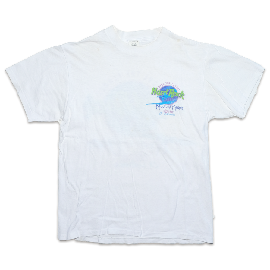 Vintage Hard Rock Cafe Newport Beach T-Shirt Small / Medium - Double Double Vintage