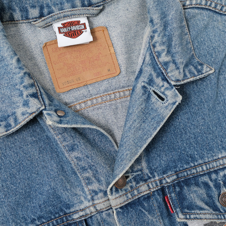 Harley Davidson x Levis Denim Jacket Medium