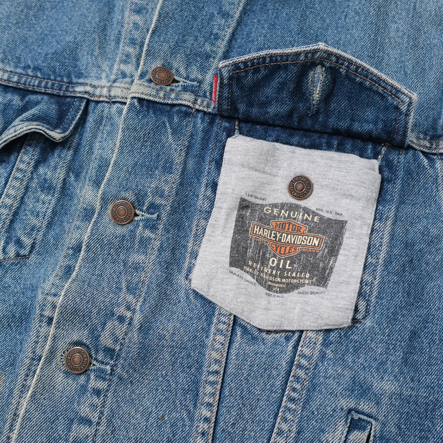 Harley Davidson x Levis Denim Jacket Medium
