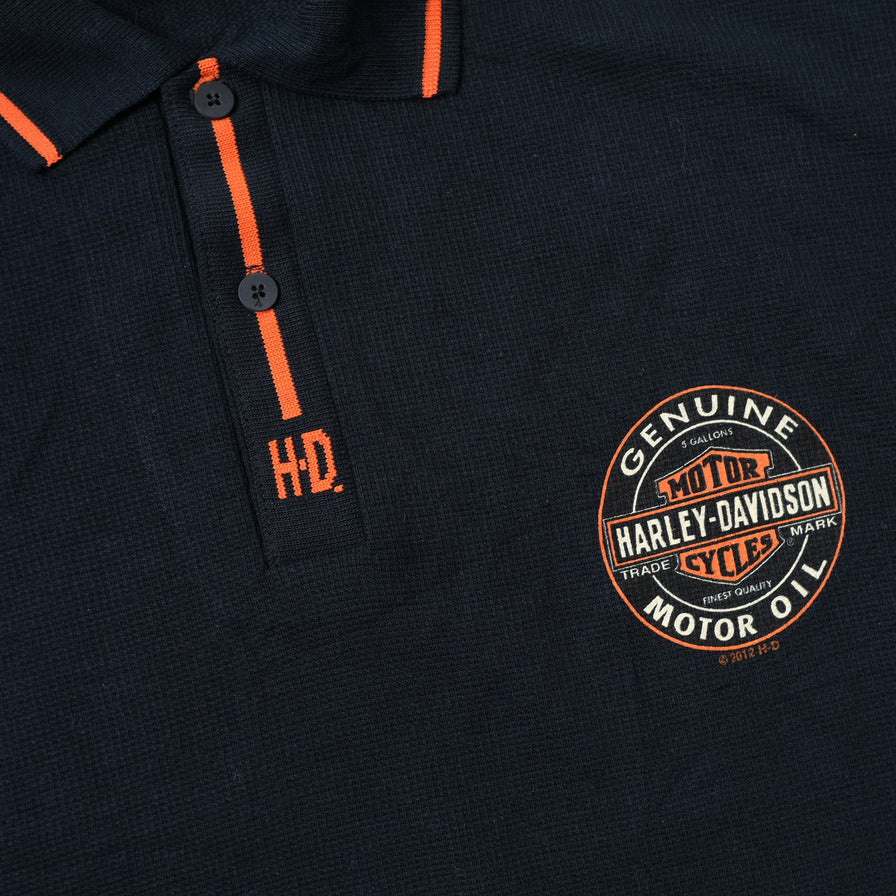 VIntage Harley Davidson Polo XLarge