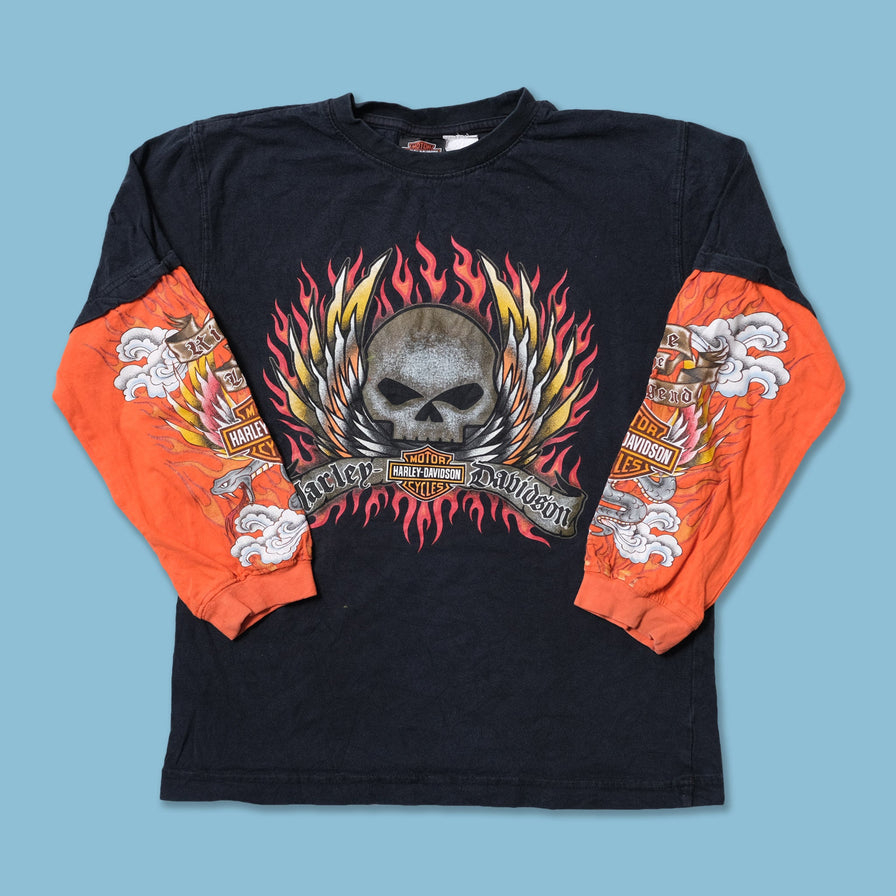 Vintage Harley Davidson Longsleeve Kids Large