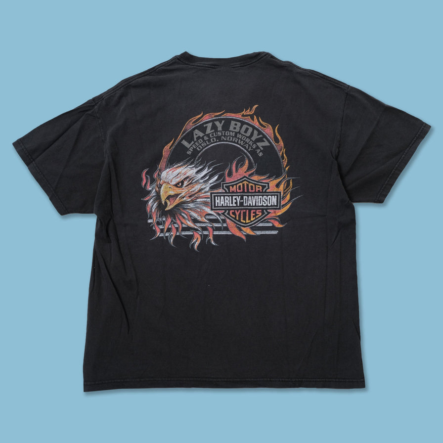 Vintage Harley Davidson Norway T-Shirt XLarge