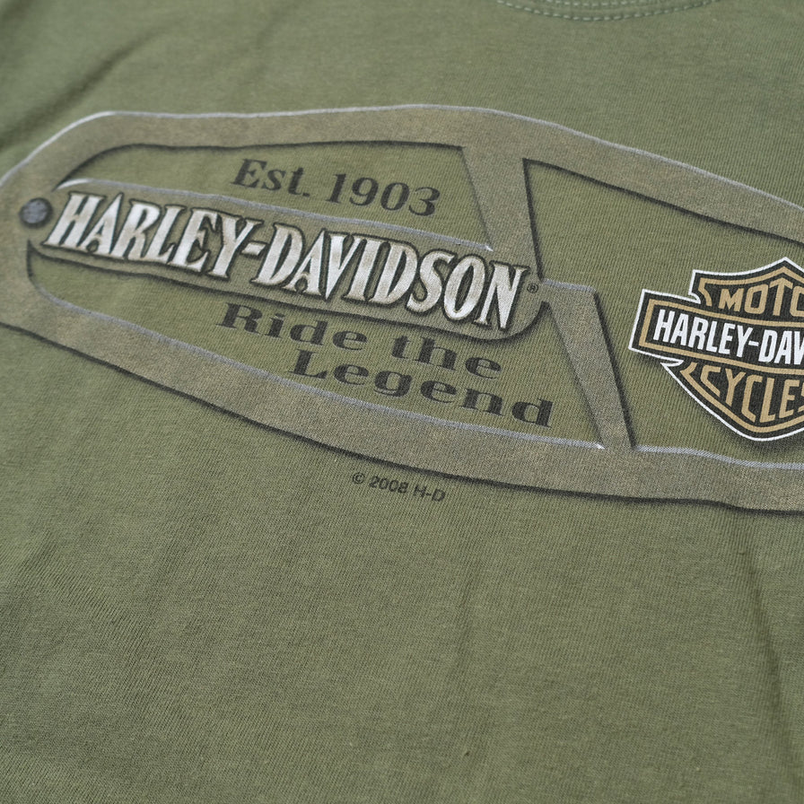 Vintage Harley Davidson Miami T-Shirt Medium