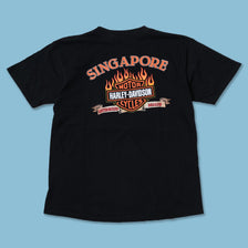 Vintage 1999 Harley Davidson Singapore T-Shirt XLarge