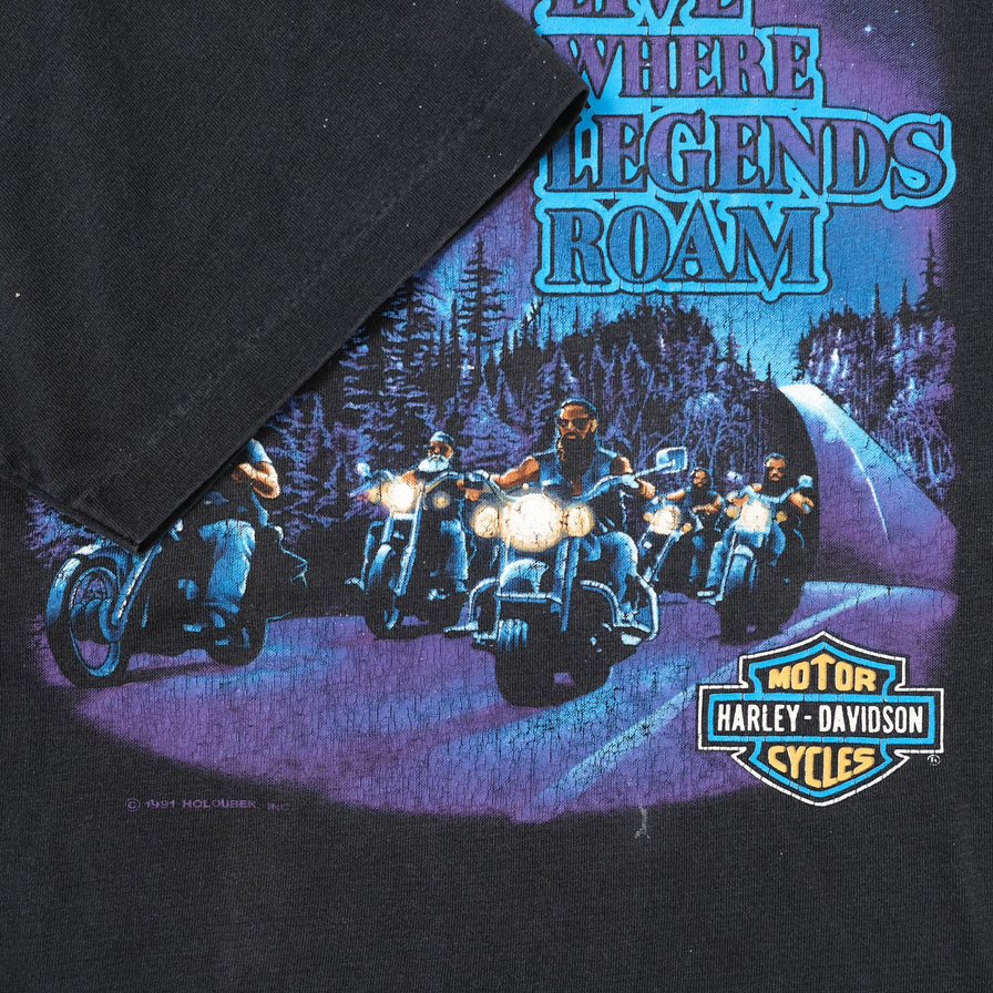 Vintage 1991 Harley Davidson T-Shirt XLarge