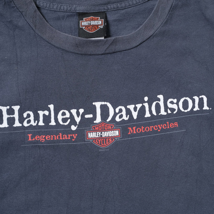 Vintage Harley Davidson Piqua Ohio T-Shirt XLarge