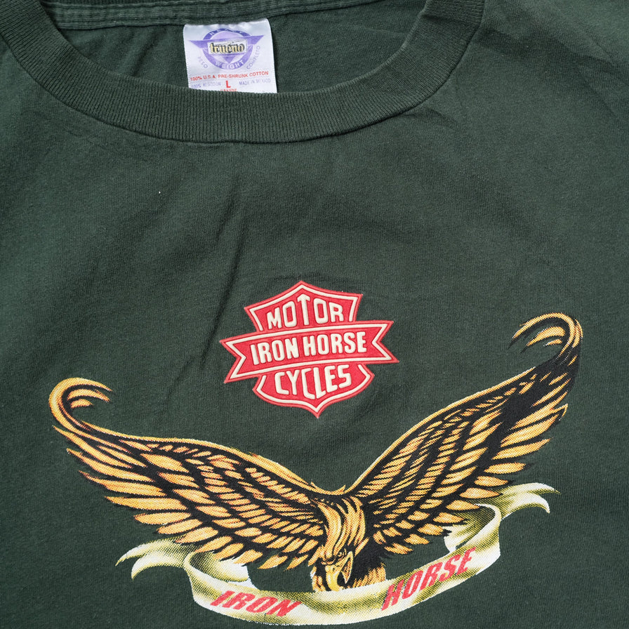 Vintage Harley Davidson Iron Horse T-Shirt Medium / Large