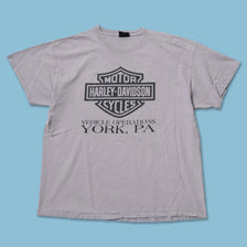 Vintage Harley Davidson York T-Shirt Large