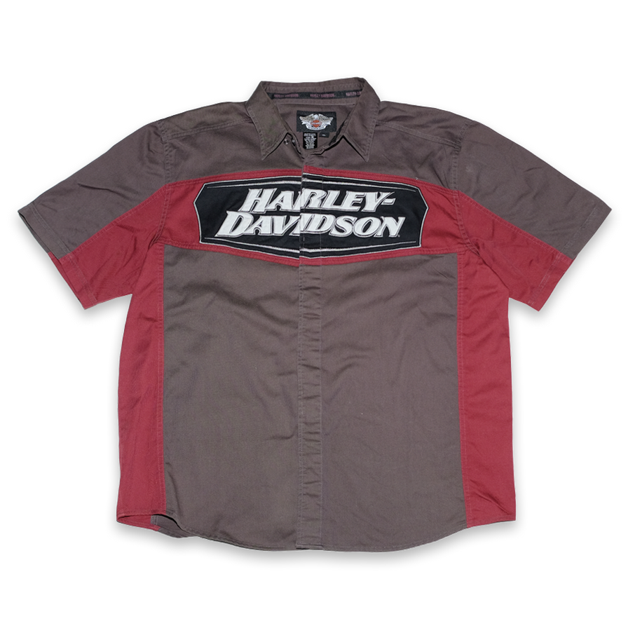 Vintage Harley Davidson Shirt XLarge - Double Double Vintage