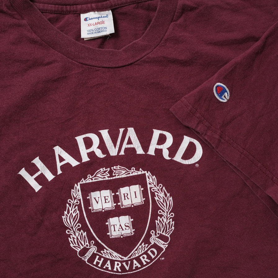 Vintage Champion Harvard T-Shirt XXL