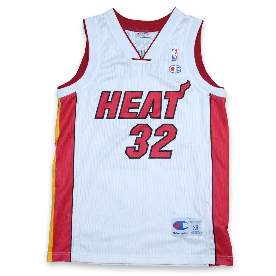 Vintage Shaq Miami Heat Jersey Small - Double Double Vintage
