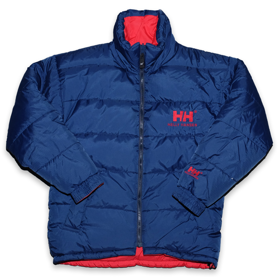 Vintage Helly Hansen Reversible Puffer Jacket Medium / Large - Double Double Vintage