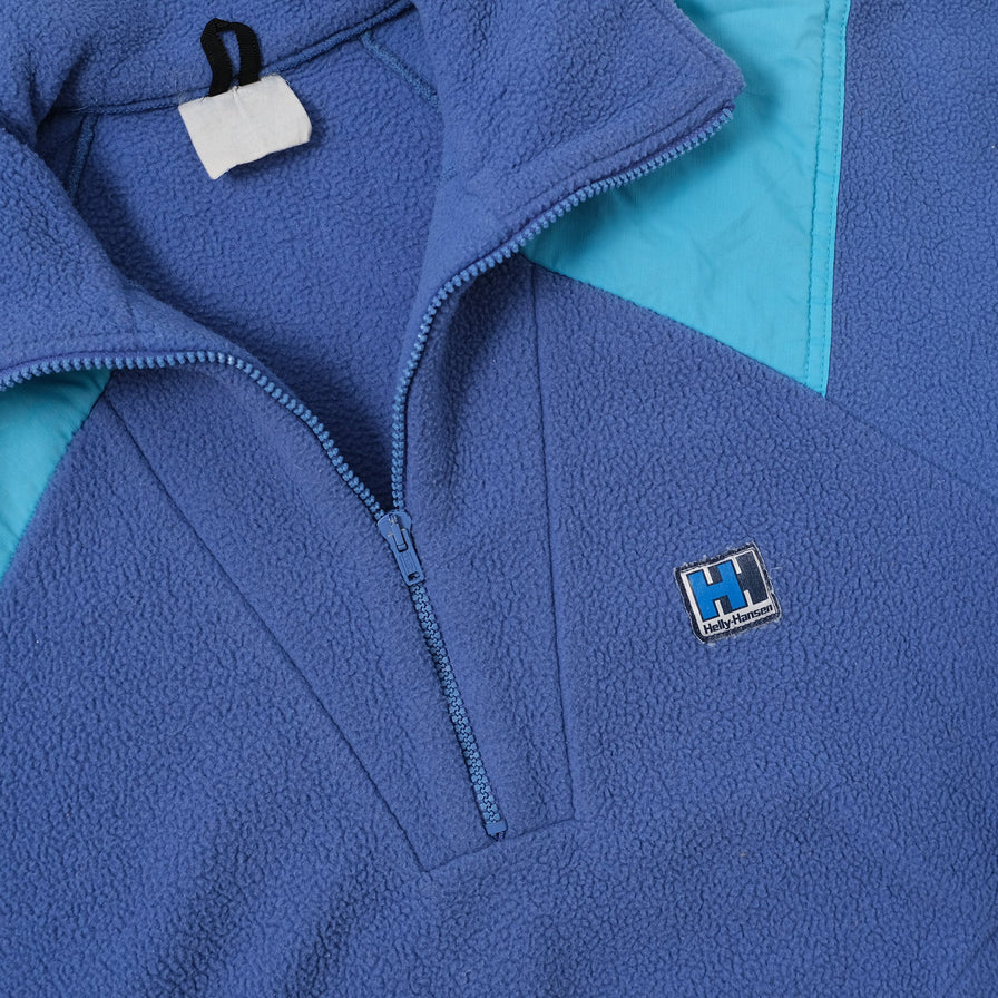 Vintage Helly Hansen Q-Zip Fleece Large