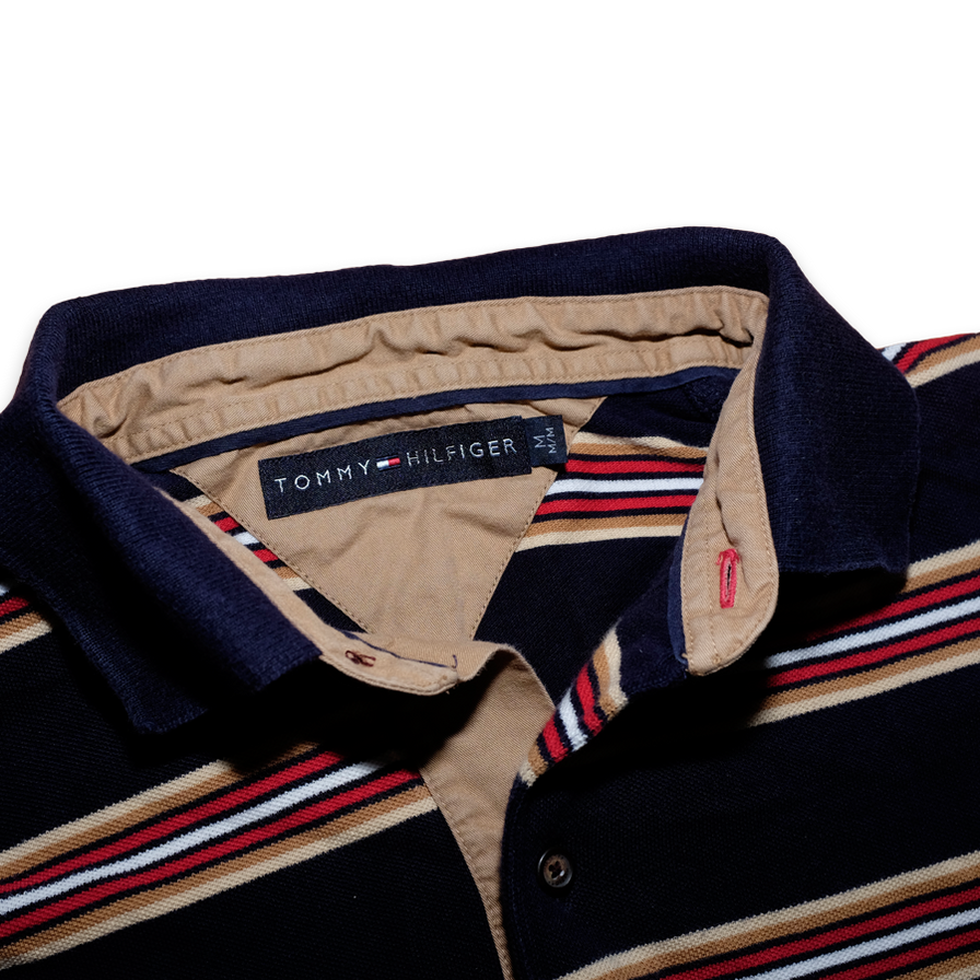 Vintage Tommy Hilfiger Polo Longsleeve Medium - Double Double Vintage
