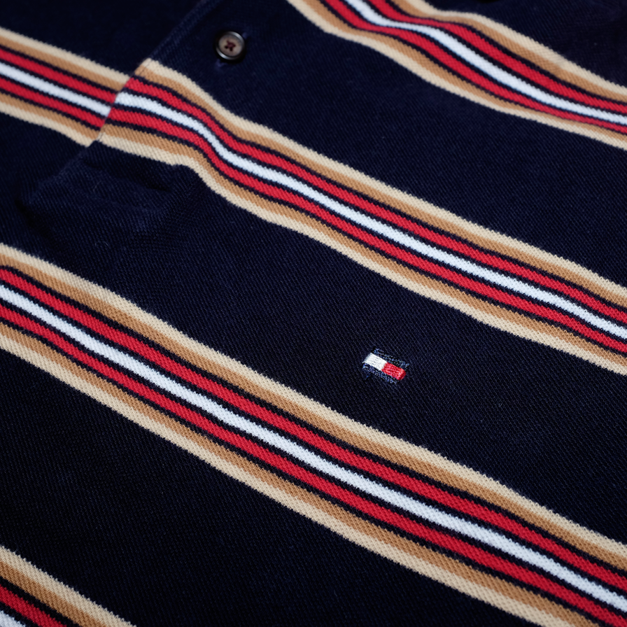 Vintage Tommy Hilfiger Polo Longsleeve Medium - Double Double Vintage