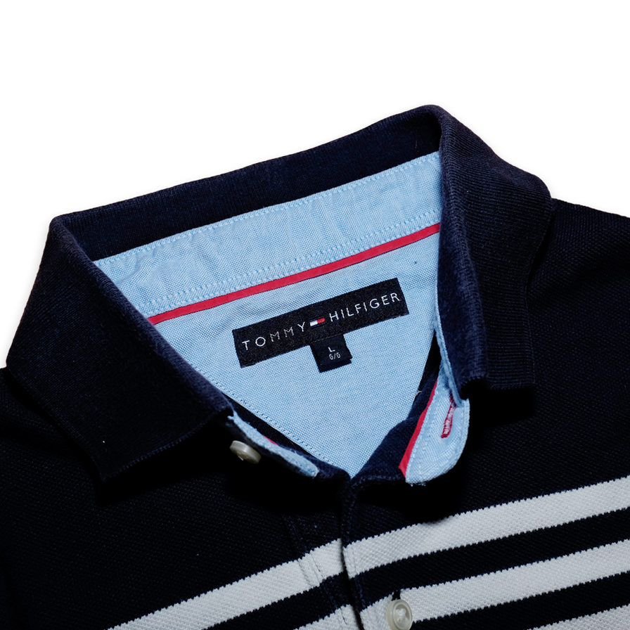 Vintage Tommy Hilfiger Polo Longsleeve Large - Double Double Vintage