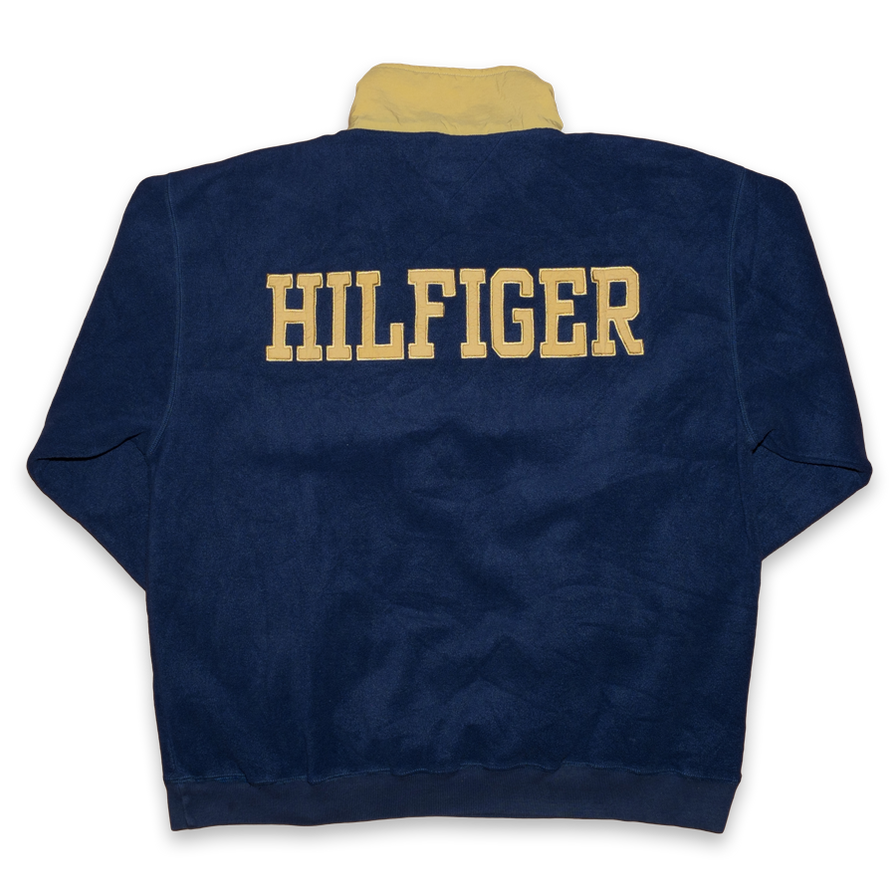 Vintage Tommy Hilfiger Athletics Fleece XLarge - Double Double Vintage