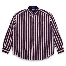 Vintage Tommy Hilfiger Striped Shirt Large - Double Double Vintage