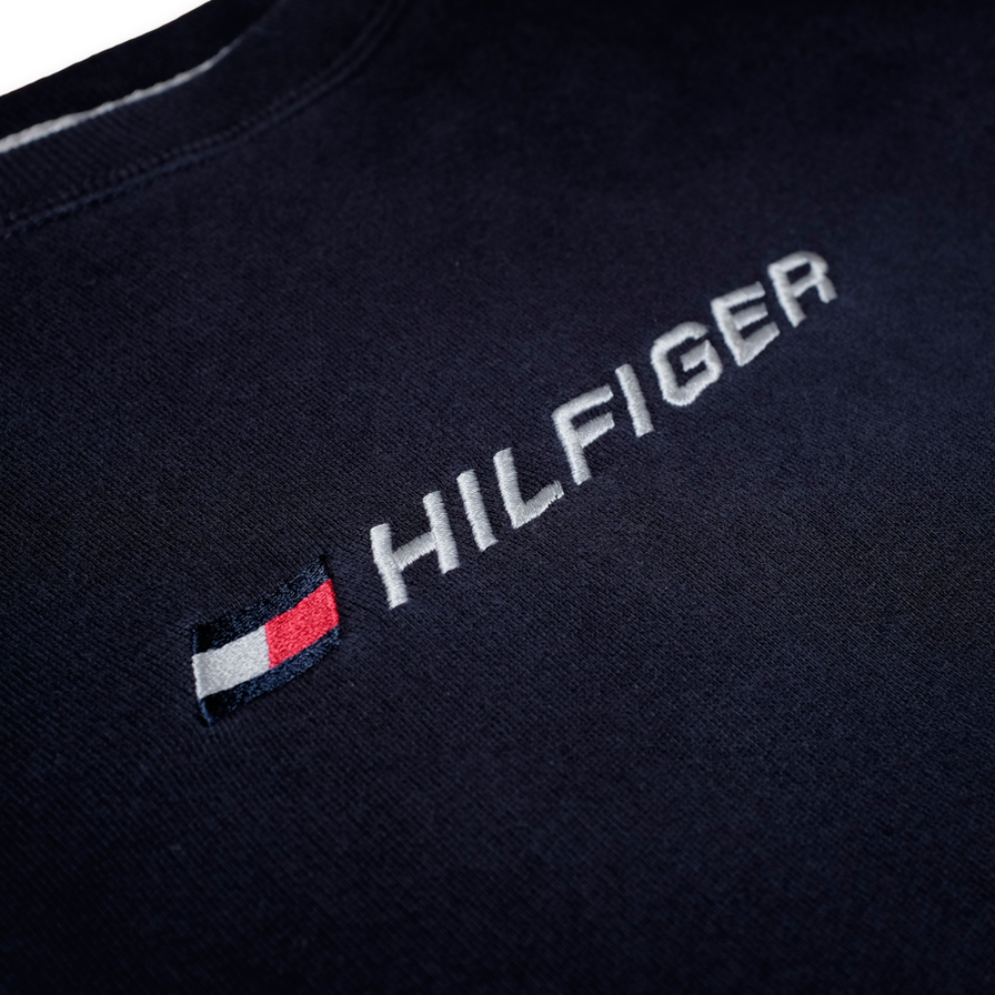 Vintage Hilfiger Athletics Sweatshirt Medium - Double Double Vintage