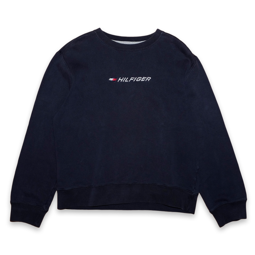 Vintage Hilfiger Athletics Sweatshirt Medium - Double Double Vintage