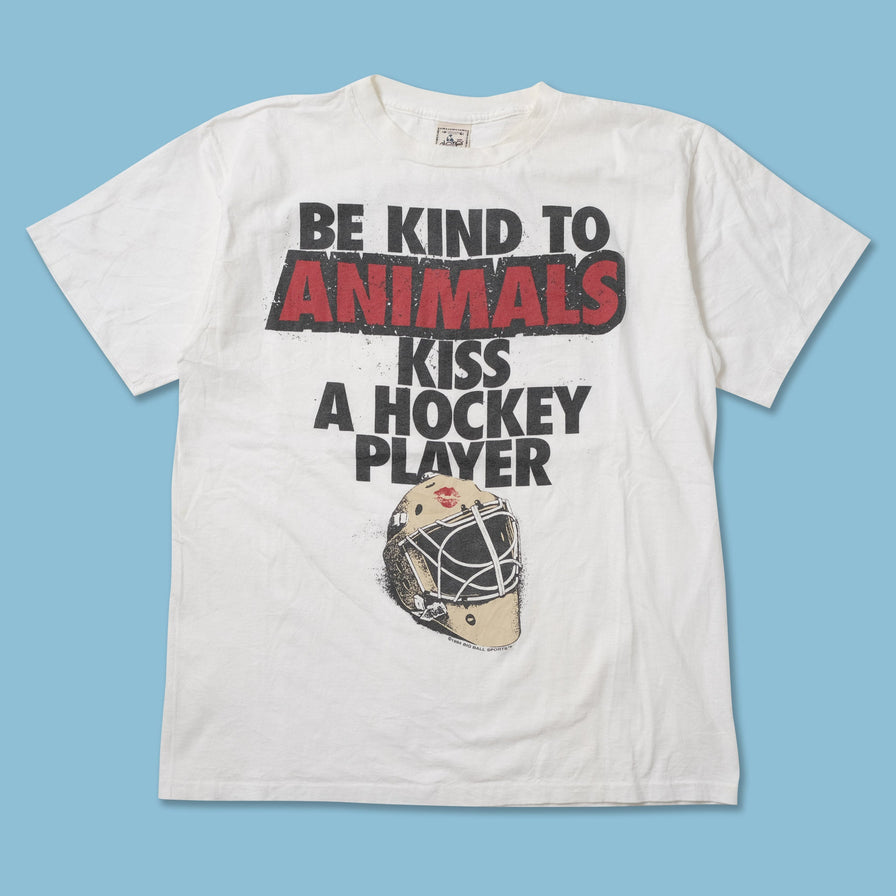 Vintage 1994 Hockey Player T-Shirt XLarge