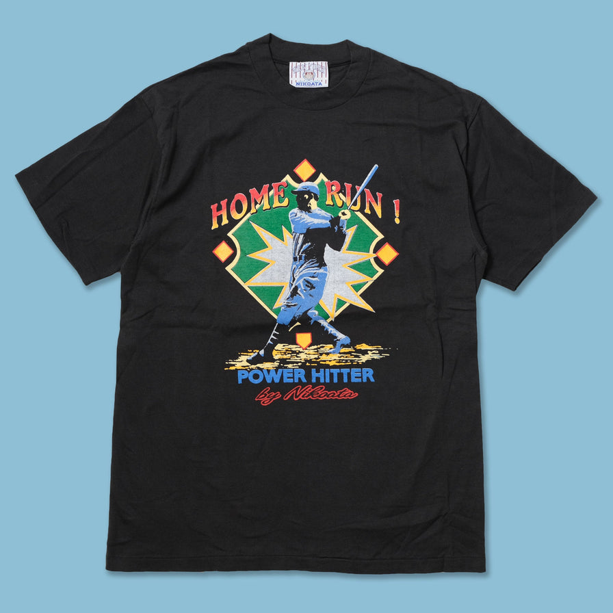 Vintage Deadstock Nikoata Home Run T-Shirt Large