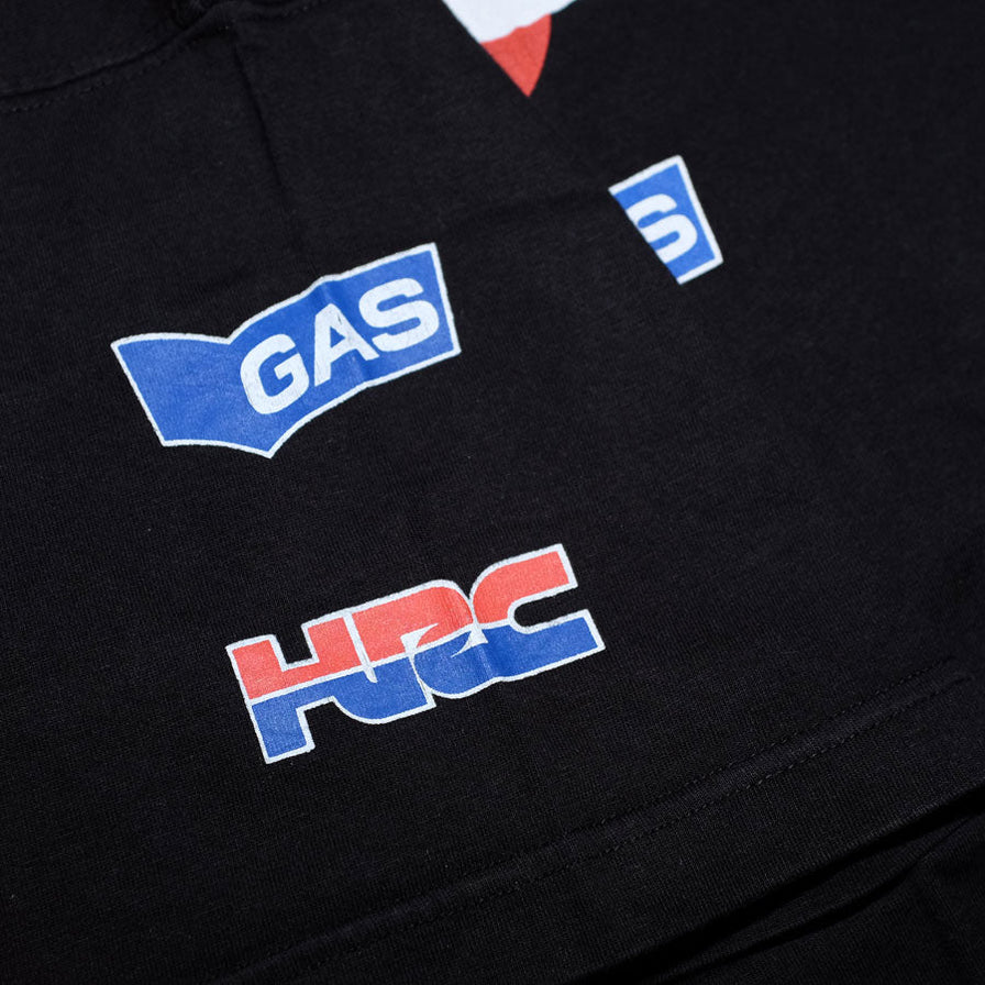 Gas Honda Racing T-Shirt Large - Double Double Vintage