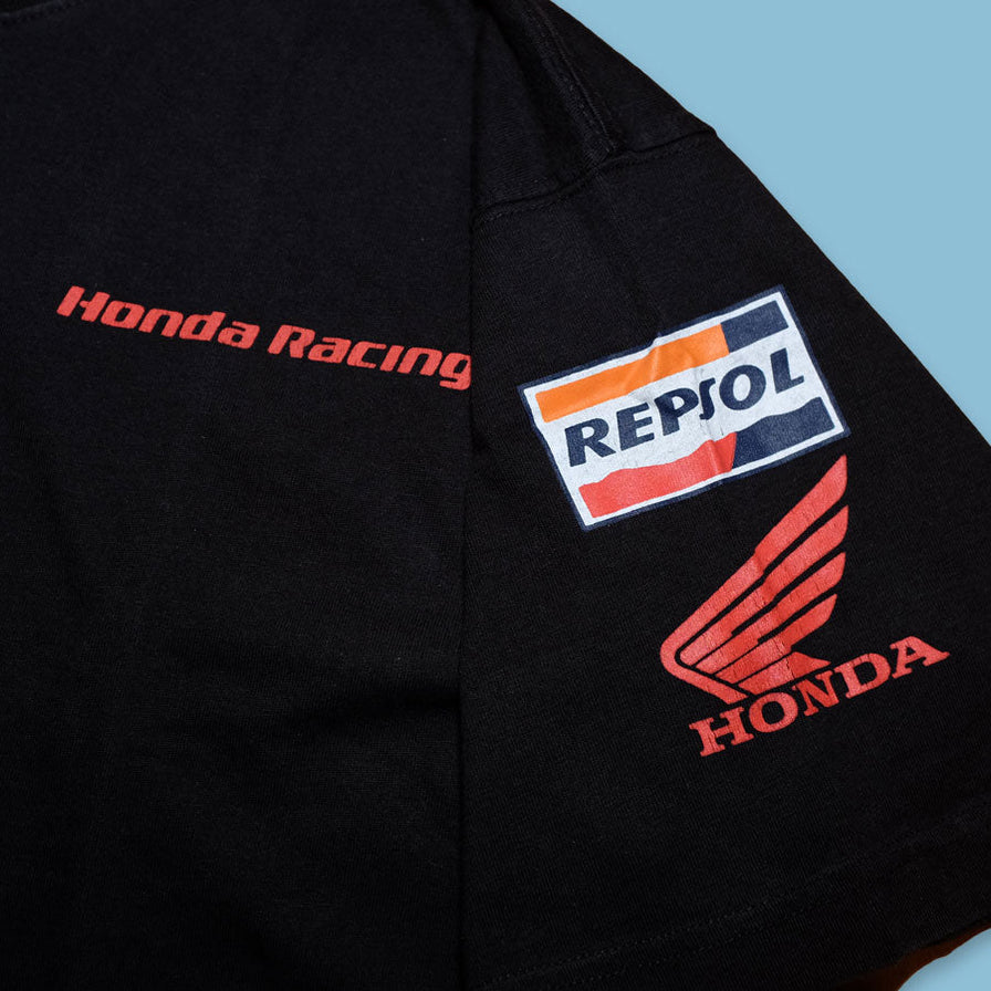 Gas Honda Racing T-Shirt Large - Double Double Vintage