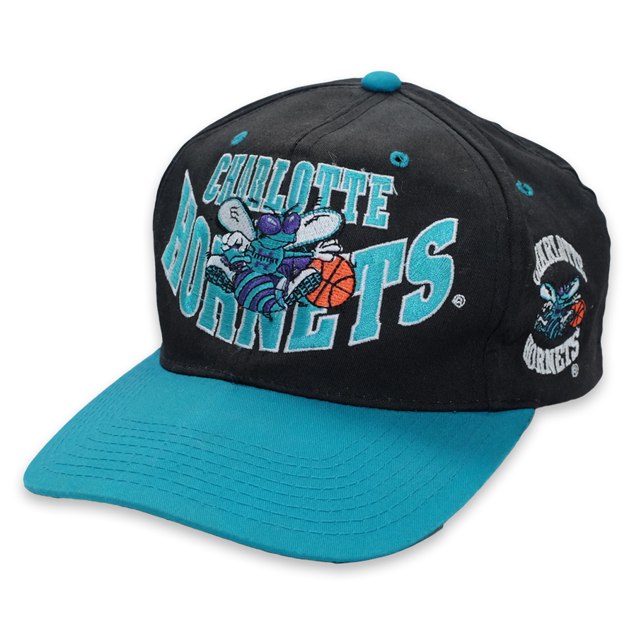 Vintage Charlotte Hornets Cap - Double Double Vintage
