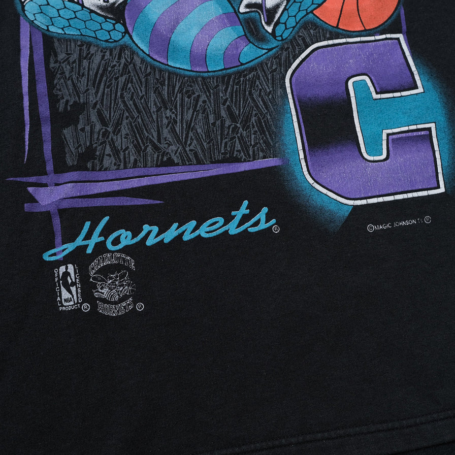 Vintage 90s Charlotte Hornets Sweater Large / XLarge