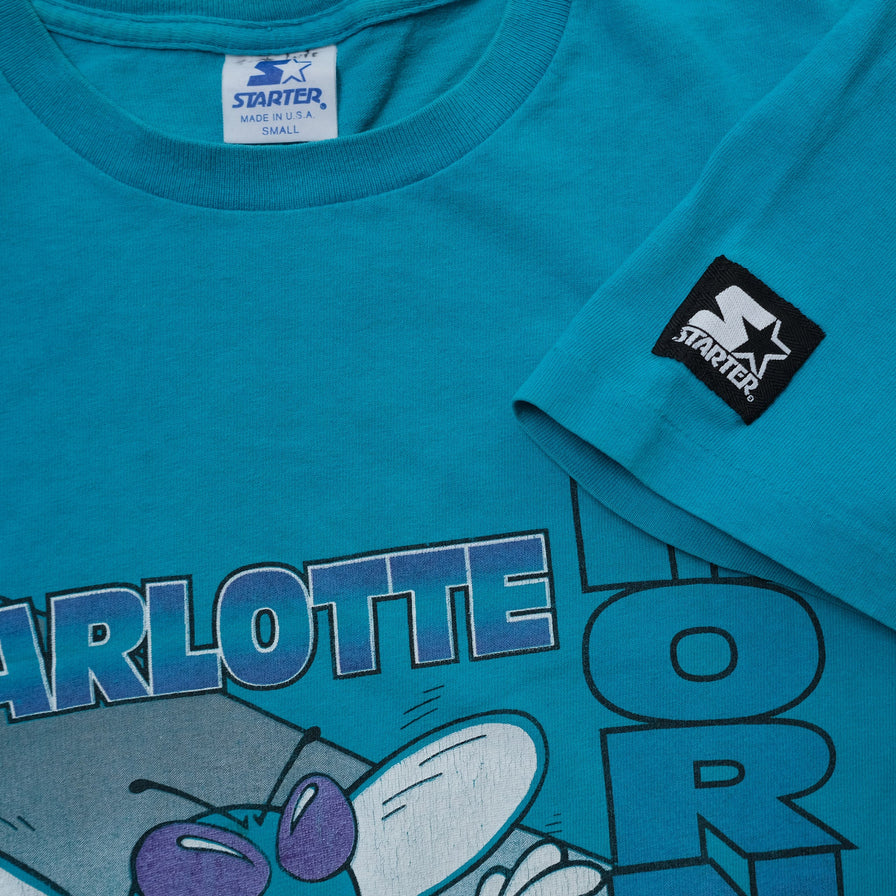Vintage Starter Charlotte Hornets T-Shirt Small