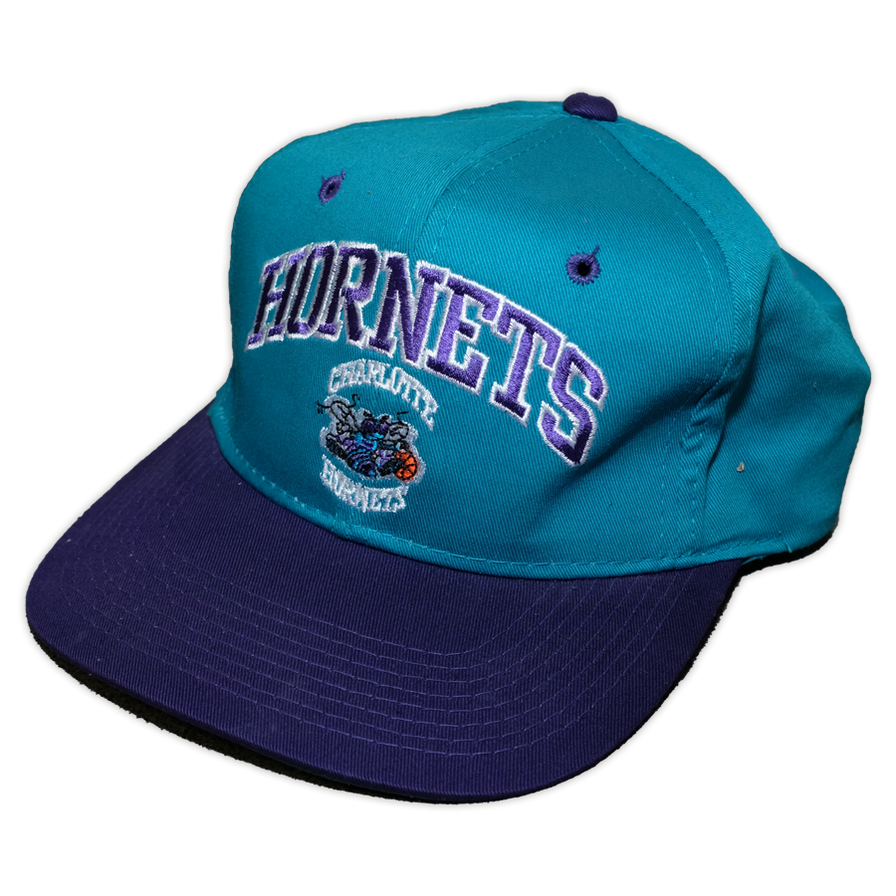 Vintage Charlotte Hornets Cap - Double Double Vintage