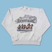 Vintage Rocking Horse Ranch Sweater Small