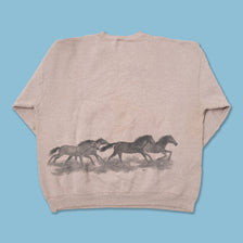 Vintage Horse Sweater XLarge