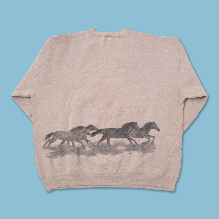 Vintage Horse Sweater XLarge