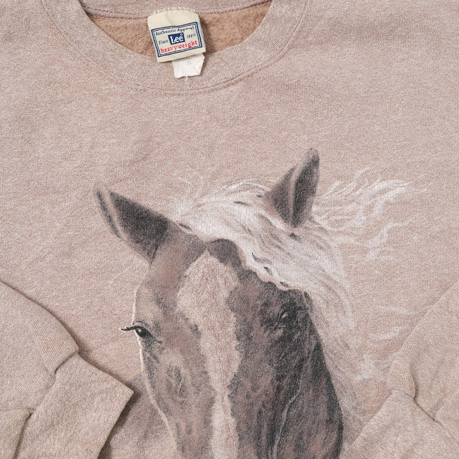 Vintage Horse Sweater XLarge