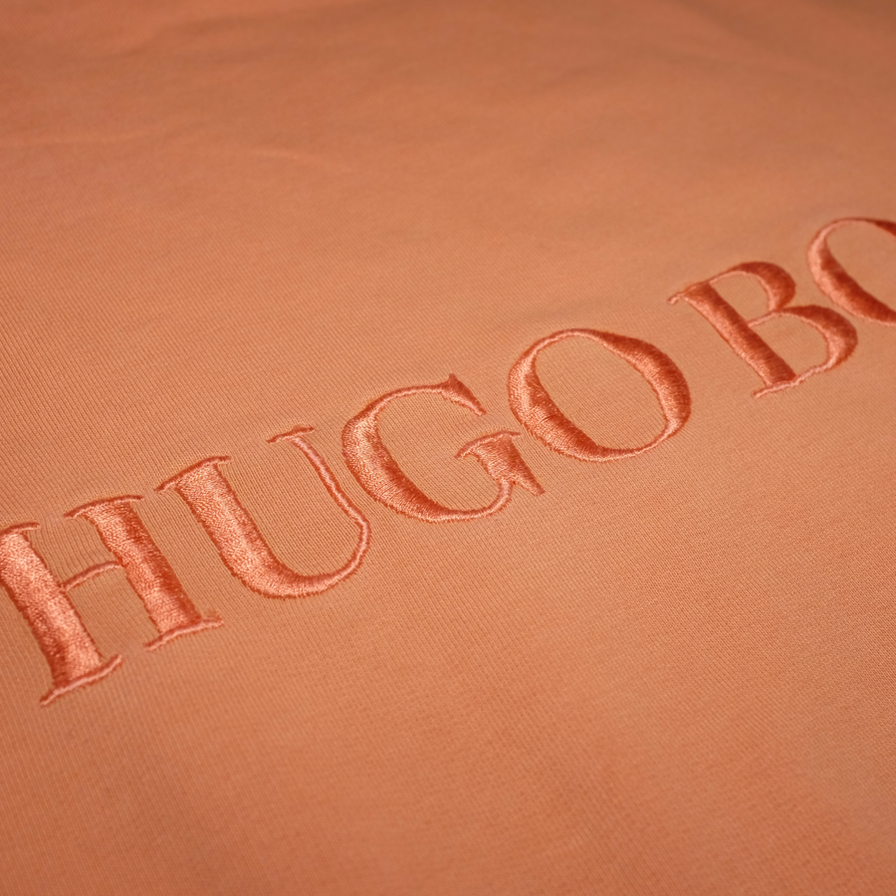 Vintage Hugo Boss Tonal Logo Sweatshirt Medium - Double Double Vintage