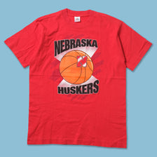 Vintage Nebraska Huskers T-Shirt Medium / Large