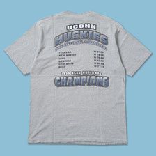 Vintage 1999 Uconn Huskies T-Shirt Large / XLarge