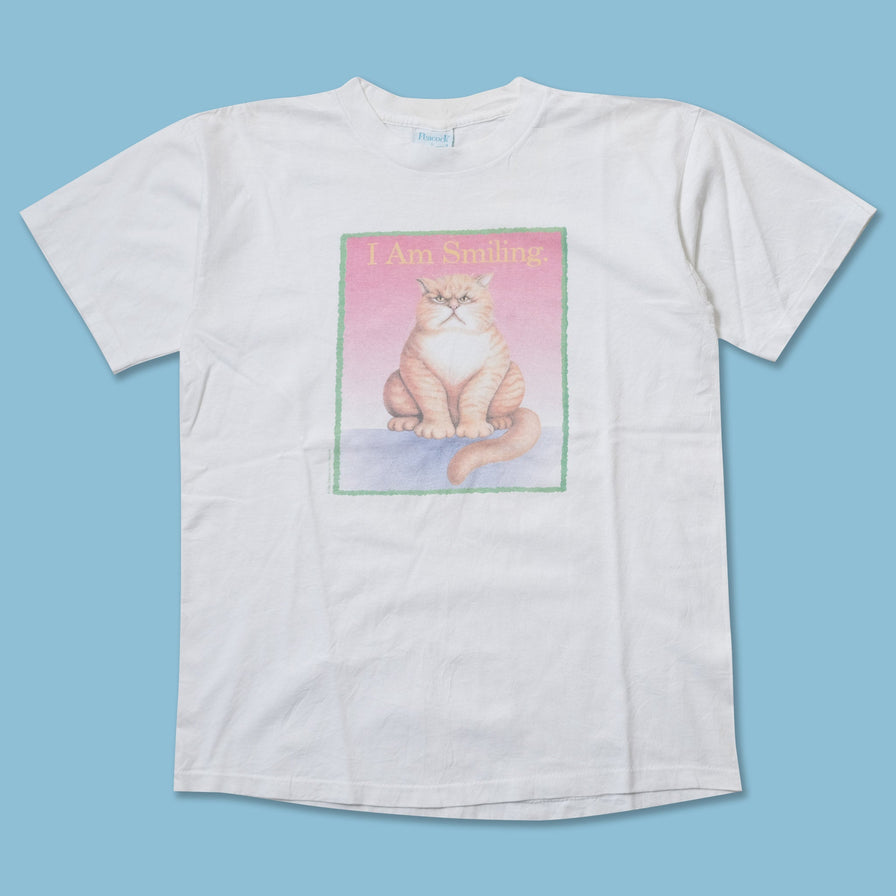 Vintage I Am Smiling T-Shirt Large