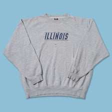 Vintage Nike Illinois Sweater XLarge