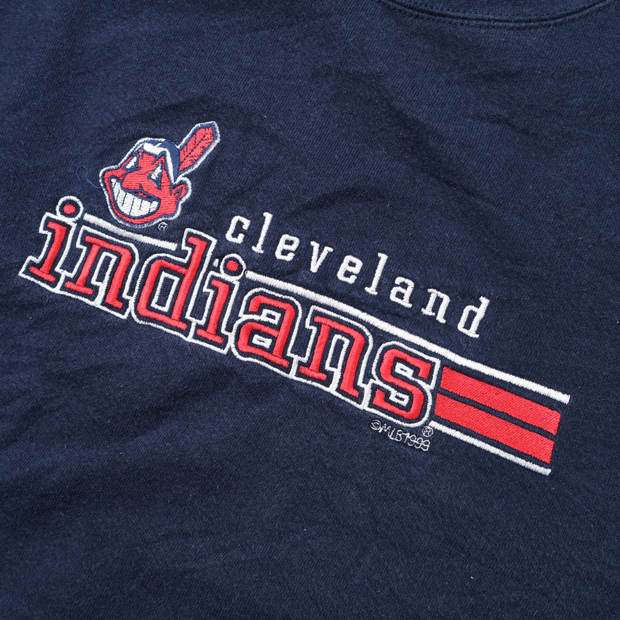 Vintage 1999 Indians Sweater Medium