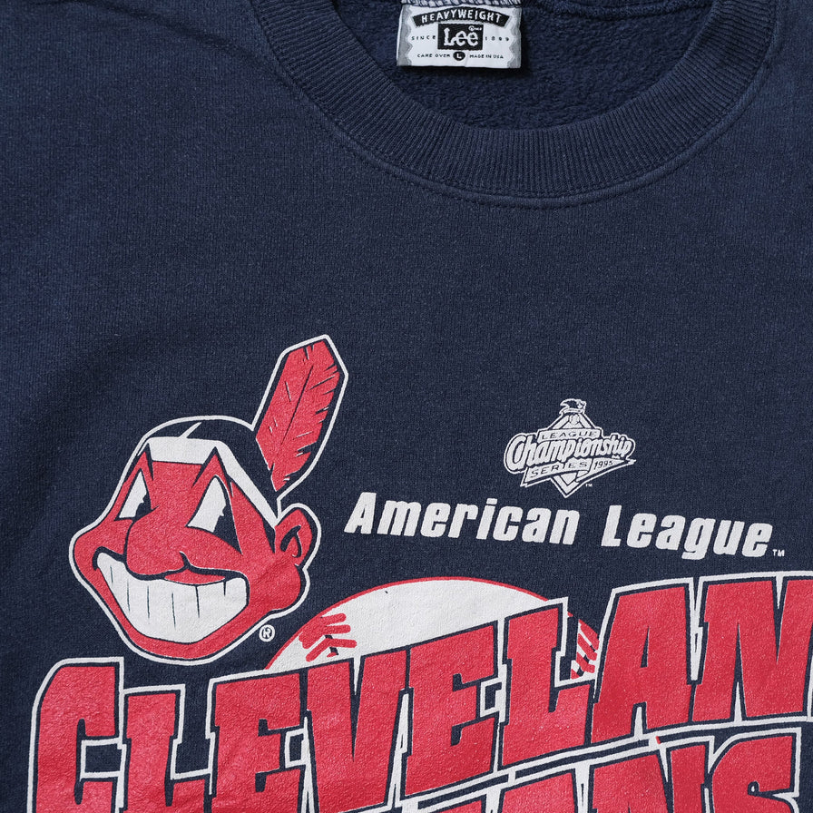 Vintage 1995 Cleveland Indians Sweater Large