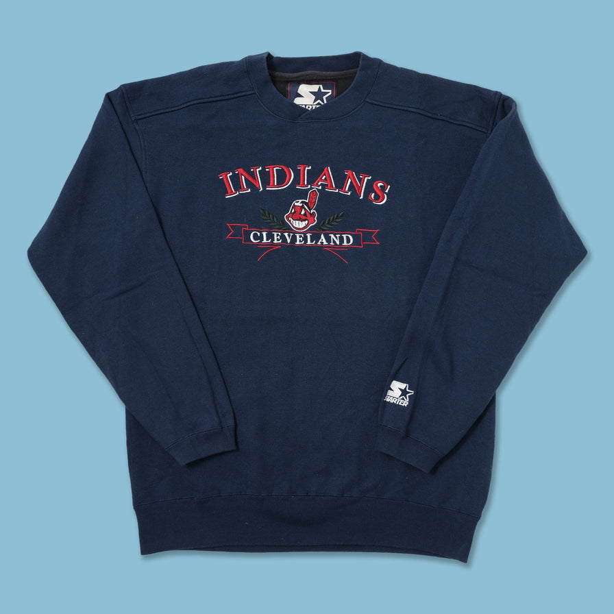 Vintage Starter Cleveland Indians Sweater Large