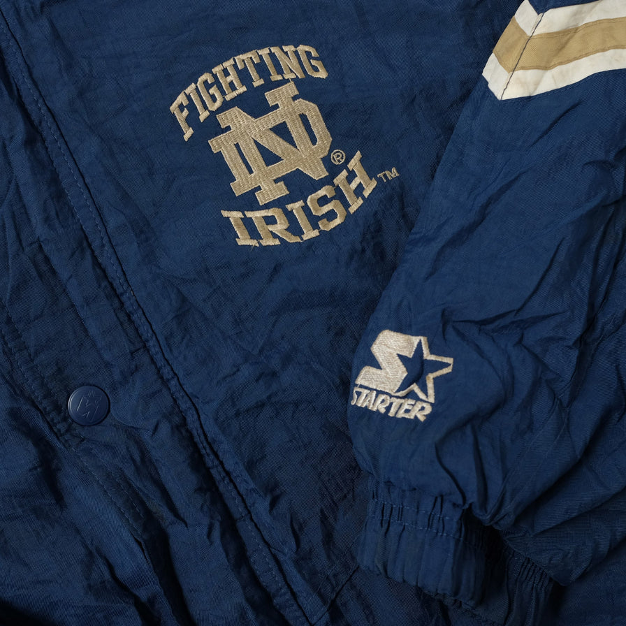 Vintage Starter Notre Dame Jacket Medium