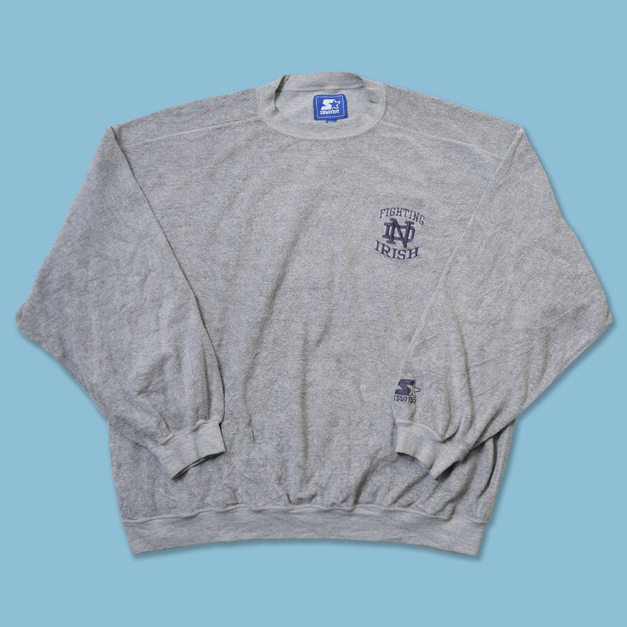 Vintage Starter Notre Dame Sweater XXL