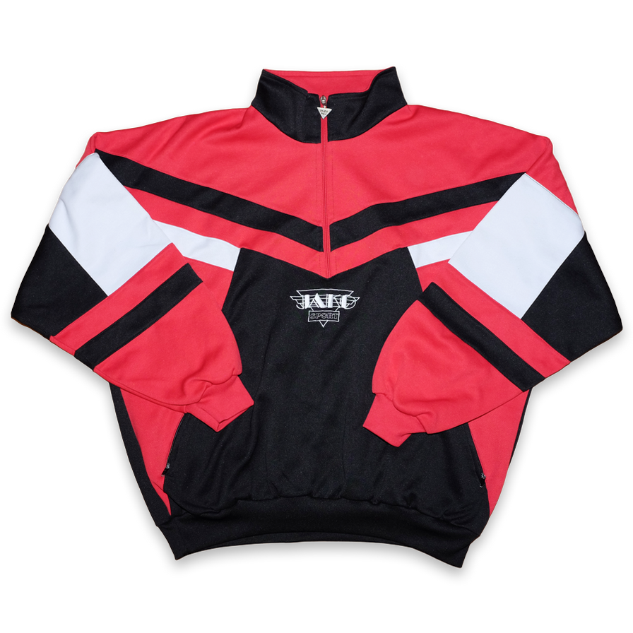 Jako Sport Half Zip Track Top XLarge - Double Double Vintage